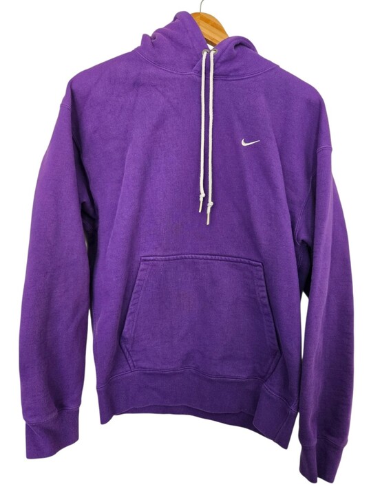 Nike Sweaters - 💜 Nike Sportswear Essential Pullover Hoodie | Purple | Size Small | Embroidered
